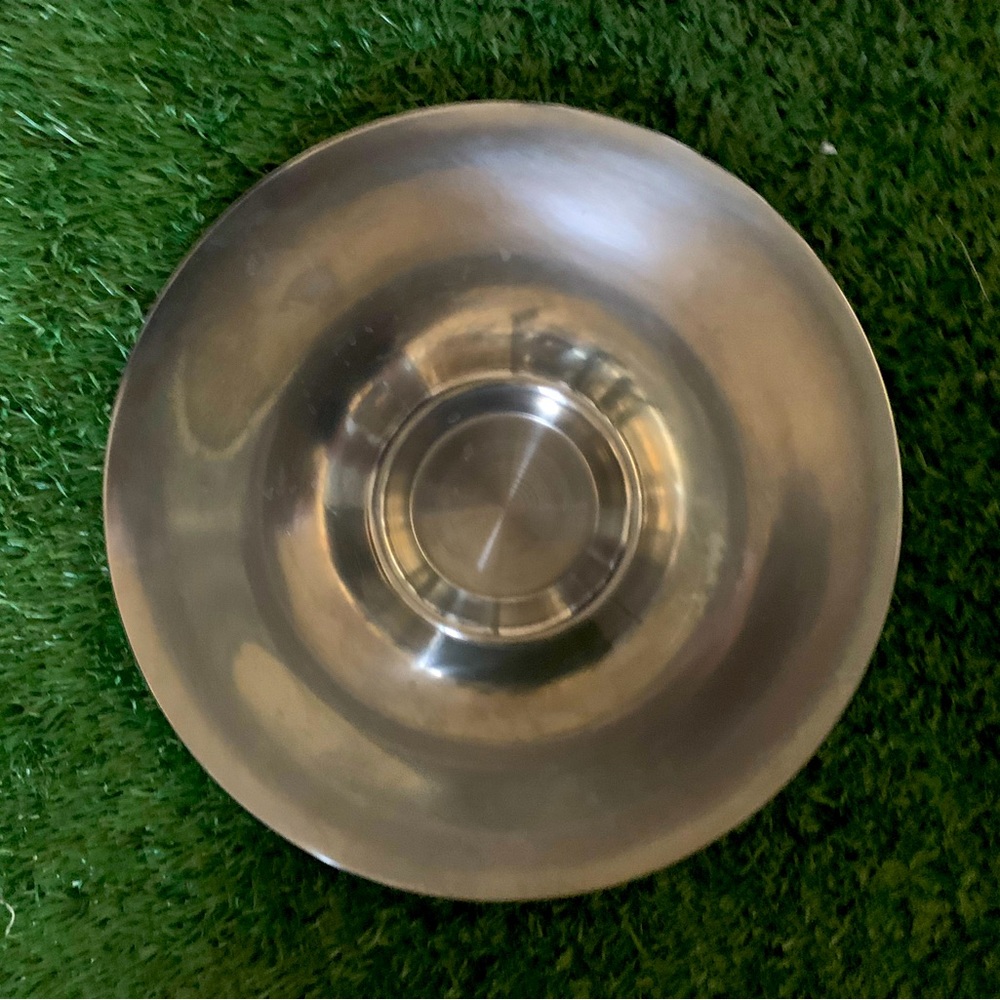 Selandia Denmark 18/8 Stainless Steel Danish Appetizer Platter/chip/dip MCM